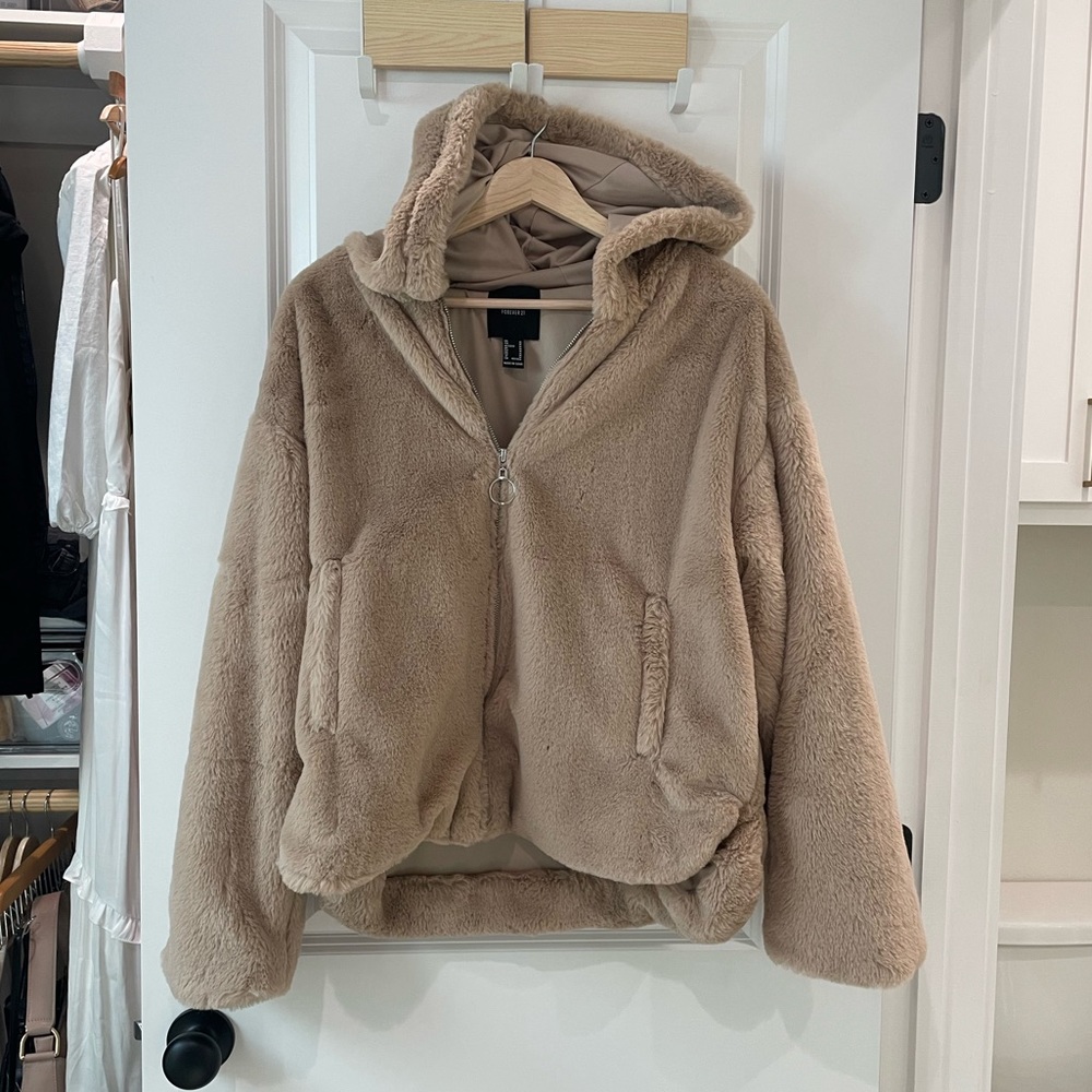 Fuzzy Forever 21 jacket